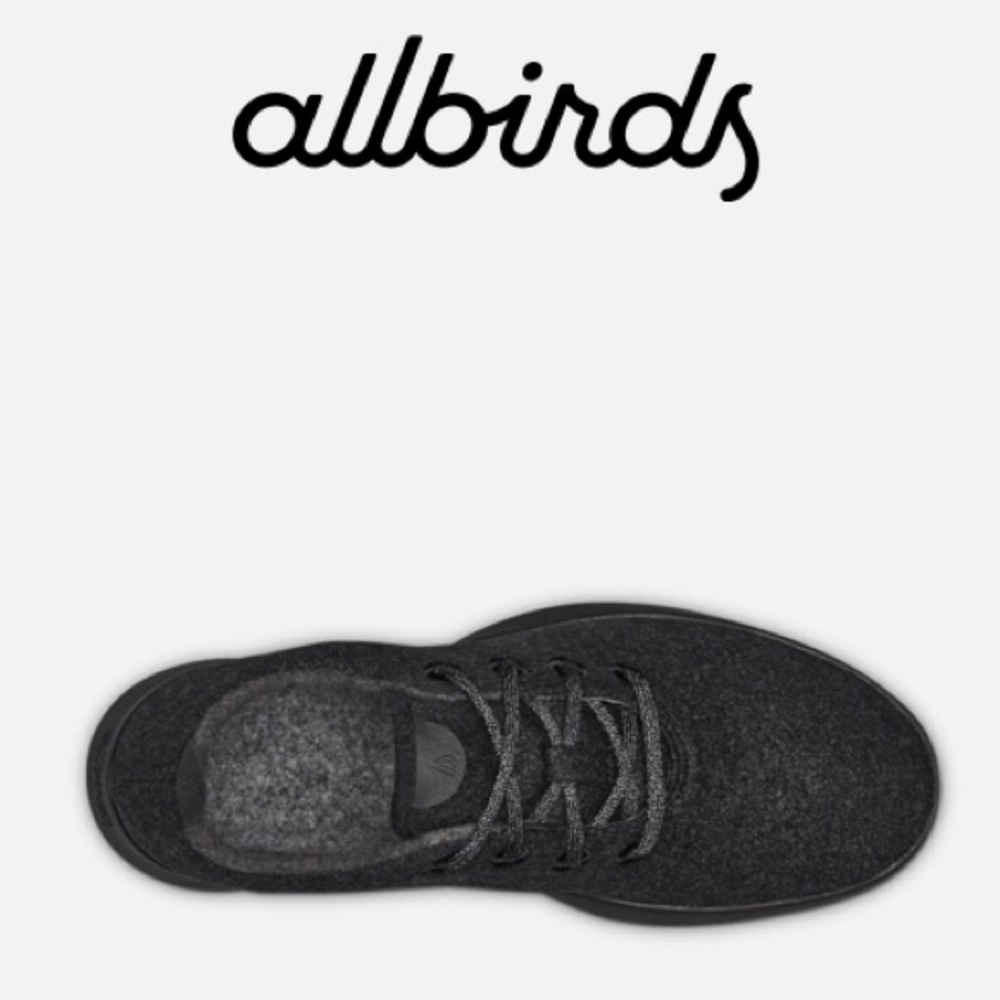 💥Flash Sale💥 NWT Allbirds Men’s All Black Merino - Picture 7 of 8